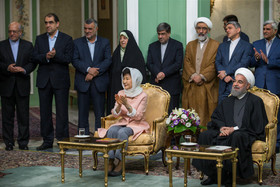 استقبال رسمی از رئیس جمهوری کره جنوبی 